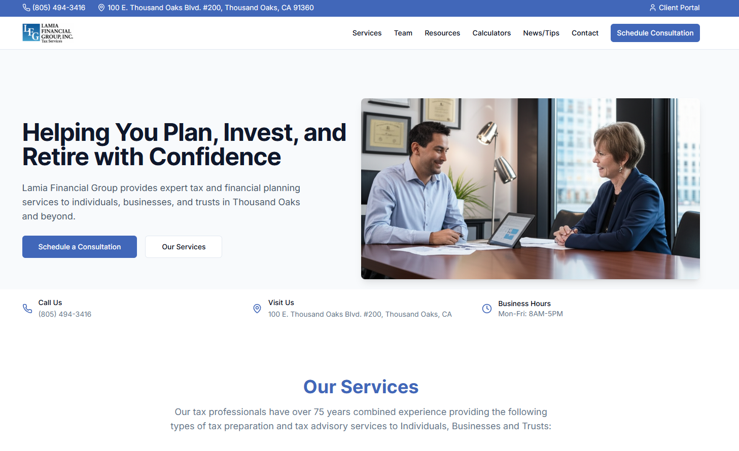 Lamia Financial Group, Inc.